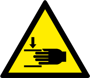 W024 Pericol de strivire