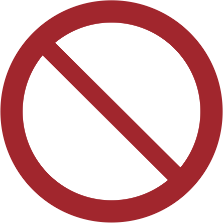P001 Interdictii generale