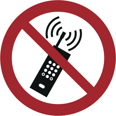 P013 Interzis cu telefon