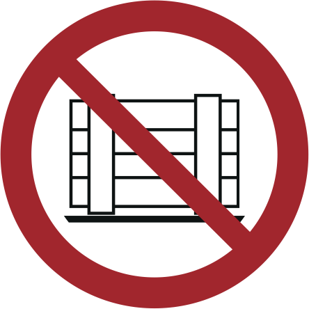 P023 Depozitare interzisa