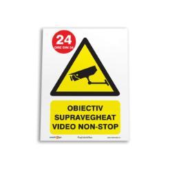 indicator supraveghere video obiectiv supravegheat video non stop